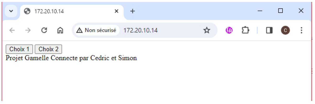 Graphe du Projet Robot