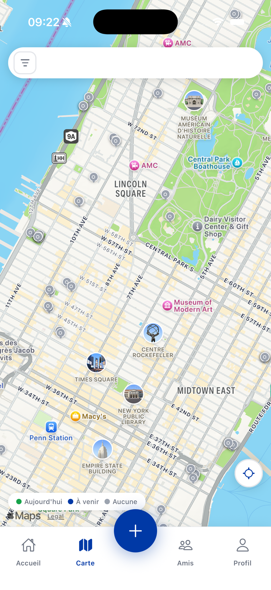 Interactive NYC map