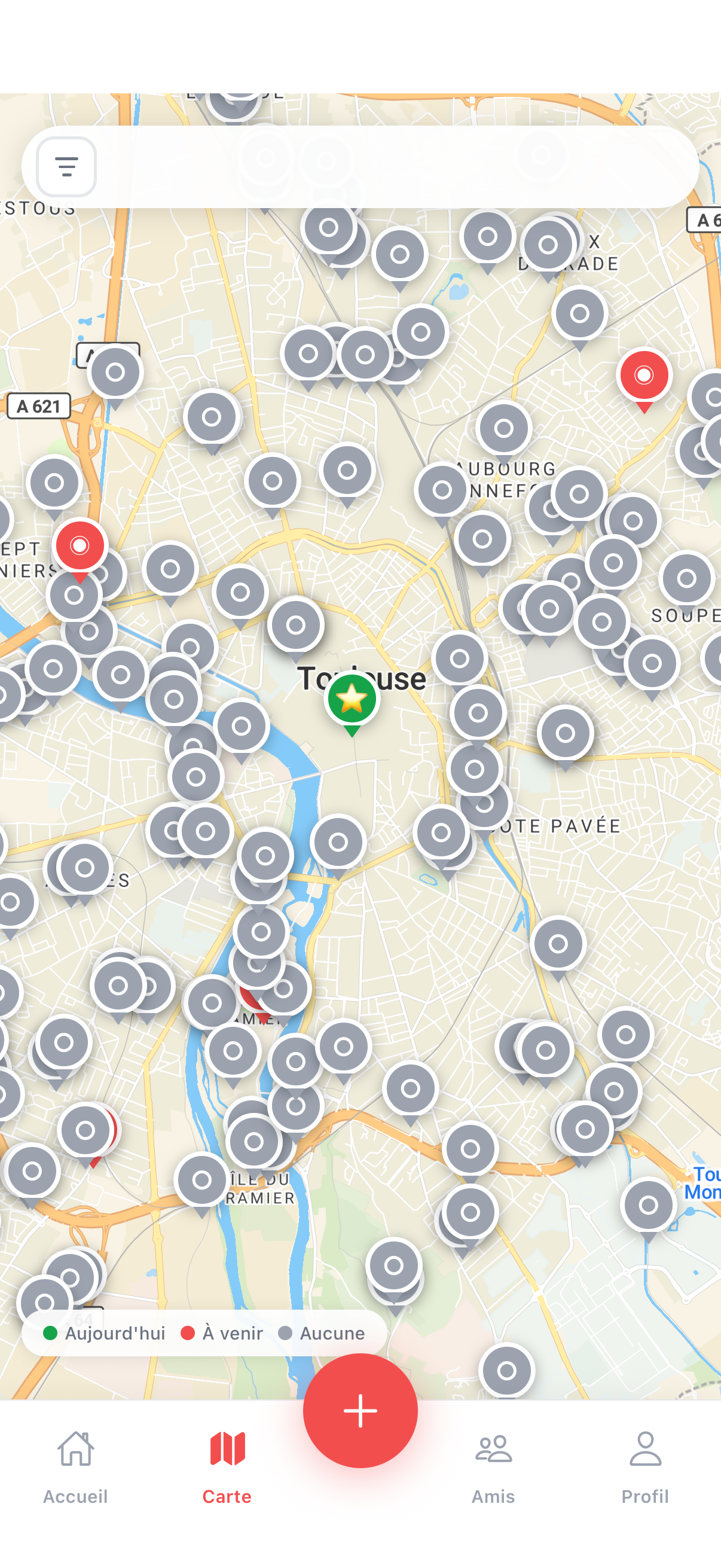 Carte interactive