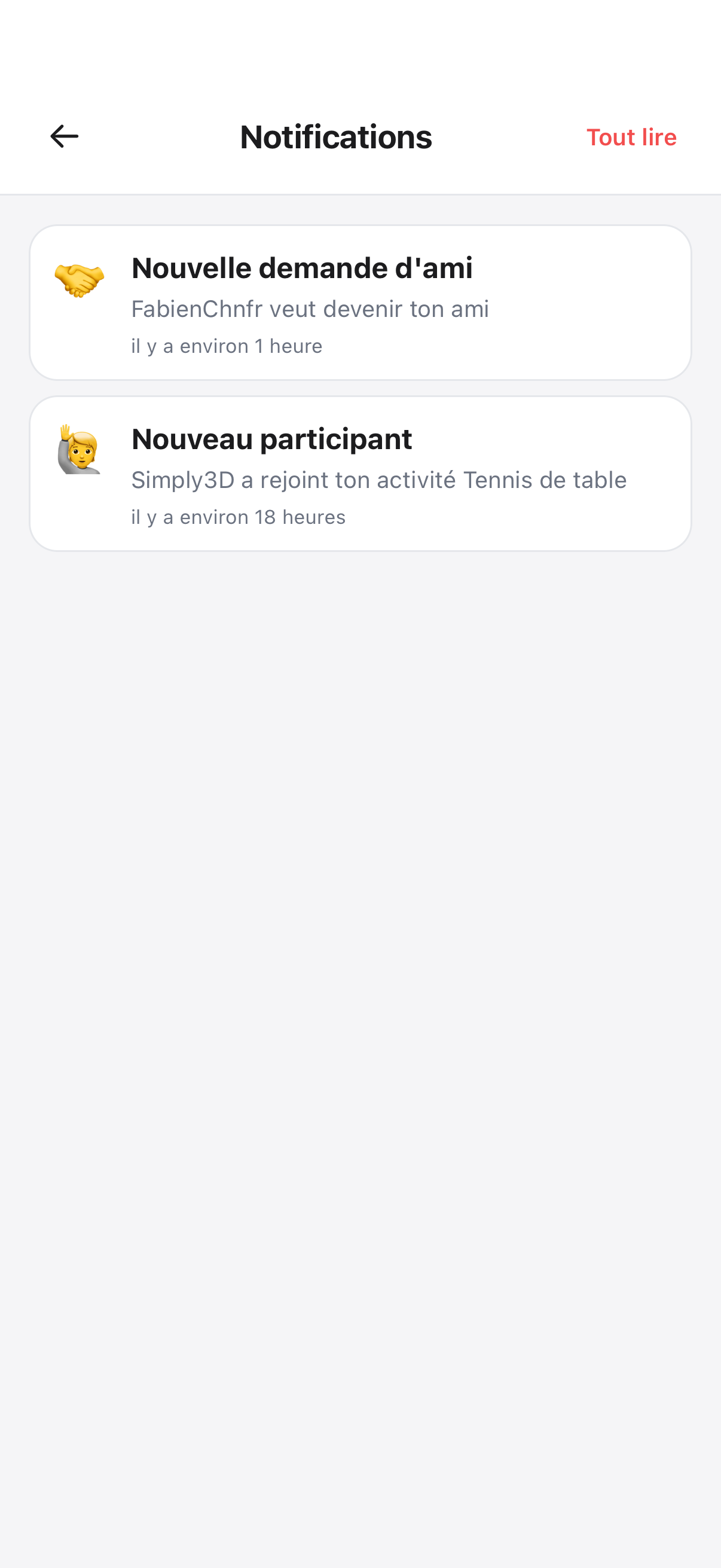 Notifications