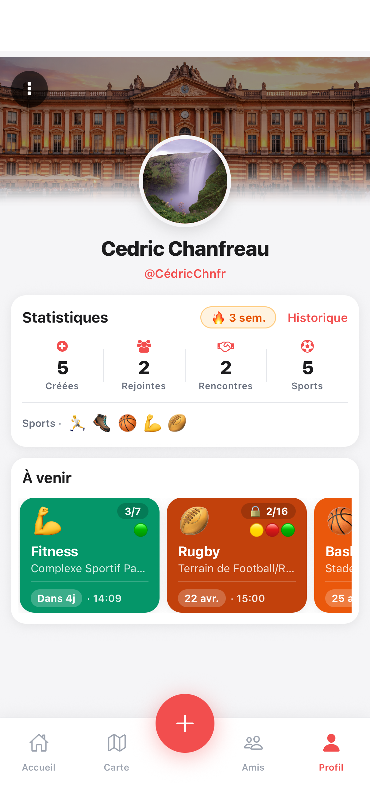 Profil utilisateur